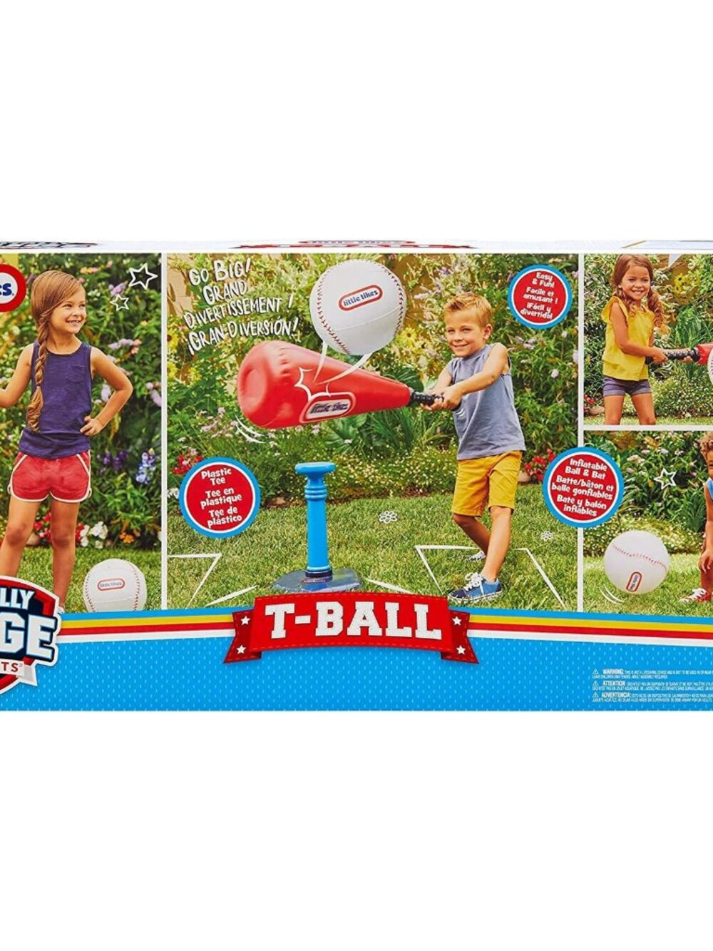 Little Tikes Totally Huge Sports T-Ball Set for Kids